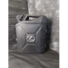 Міні бар каністра чорна на 20 л. «Імператор» / Подарунковий сейф набір чоловікові на подарунок