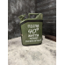 Міні бар каністра чорна на 10л. з посудом в подарунок для чоловіка “На 6 склянок“ / Сейф для алкоголю