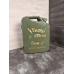 Каністра бар для напоїв і алкоголю на 20 літрів з чарками “King Size“ зелена на подарунок для чоловіка Каністра бар для напоїв і алкоголю на 20 літрів з чарками “King Size“ зелена на подарунок для чоловіка